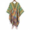 Chale Pañuelo de Rayas Tibetanas de Colores Tibetan Colorful Stripe Shawl Wrap