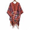 Chale Pañuelo de Rayas Tibetanas de Colores Tibetan Colorful Stripe Shawl Wrap