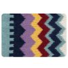 Chale Tibetano con Franjas Onduladas y Borlas Tibetan Wavy Striped Tassel Shawl