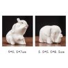 Elefante Blanco de Porcelana para Decoración del Hogar White Porcelain Elephant Home Decor