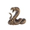 Decoración Hogareña de Cobra de Bronce Brass Cobra Snake Home Decoration