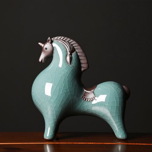 Decoración de Caballo de Cerámica Tradicional para el Éxito Decoración de Caballo de Cerámica Tradicional para el Éxito