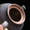 Tetera de Cerámica China Kung Fu - Diseño de Grulla Blanca Chinese Ceramic Kung Fu Teapot - White Crane Design