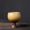 Taza de Vino de Cerámica Elegante con Diseño de Cáliz Elegant Ceramic Wine Mug with Goblet Design