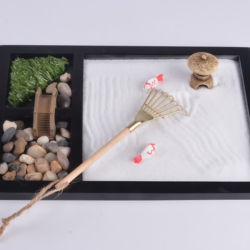 Decoración de Jardín Zen con Carpas Koi Koi Fish Zen Garden Decoration