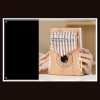 Kalimba de Polegar com Design de Lótus em Mogno Mahogany Lotus Kalimba Thumb Piano