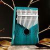 Kalimba de Polegar com Design de Lótus em Mogno Mahogany Lotus Kalimba Thumb Piano