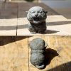 Miniatura de Tigre Rugiente de Hierro Oxidado Rust Iron Mini Roaring Tiger Statue