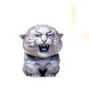 Miniatura de Tigre Rugiente de Hierro Oxidado Rust Iron Mini Roaring Tiger Statue