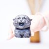 Miniatura de Tigre Rugiente de Hierro Oxidado Rust Iron Mini Roaring Tiger Statue