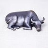 Estatua de Búfalo Toro de Polvo de Hierro Rústico Rustic Iron Powder Buffalo Bull Statue