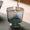 Taza de Té Kung Fu de Porcelana Vintage Vintage Porcelain Kung Fu Teacup