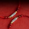 أسورة سمكة الكوي من الفضة عيار 925 لتحقيق الثراء 925 Silver Koi Fish Wealth Anklet