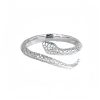 Anillo Ajustable de Serpiente del Zodíaco en Plata 925 925 Silver Zodiac Snake Adjustable Ring