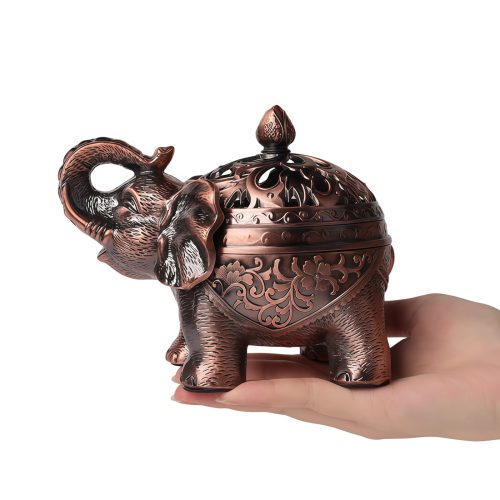 Alloy Elephant Incense Burner Decoration Alloy Elephant Incense Burner Decoration