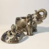 Quemador de Incienso de Elefante de Aleación Alloy Elephant Incense Burner Decoration