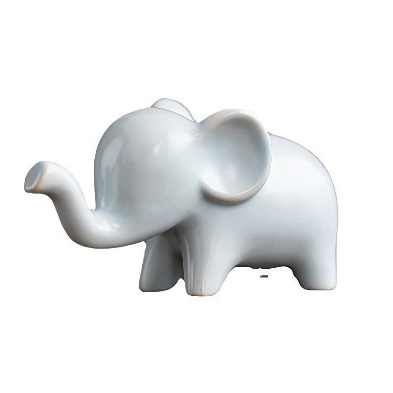 Decoración de escritorio de elefante de cerámica Ceramic Elephant Desk Decoration