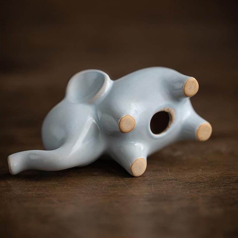 Decoración de escritorio de elefante de cerámica Ceramic Elephant Desk Decoration