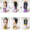 Decoração Artesanal de Figuras Tibetanas Pintadas à Mão Hand Painted Tibetan Figure Decoration