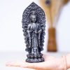 Dekorasi Patung Avalokitesvara dari Bubuk Besi Iron Powder Avalokitesvara Statue Decoration