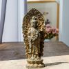 Dekorasi Patung Avalokitesvara dari Bubuk Besi Iron Powder Avalokitesvara Statue Decoration