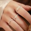 Anillo Elástico Ajustable de Jade Hetian Natural Natural Hetian Jade Adjustable Elastic Ring