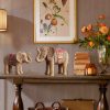 Decoración para el Hogar: Elefante de Resina, Sabiduría y Prosperidad Resin Elephant Wisdom Home Decoration