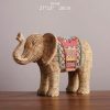 Decoración para el Hogar: Elefante de Resina, Sabiduría y Prosperidad Resin Elephant Wisdom Home Decoration