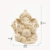 Patung Ganesha Resin Ganjali Elephant untuk Berkah Rumah Resin Ganesh Ganpati Elephant Statue for Home Blessing