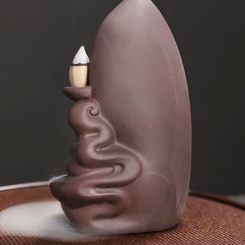Quemador de Incienso de Loto Tibetano Avalokitesvara Tibetan Avalokitesvara Lotus Incense Burner