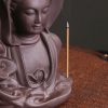 Quemador de Incienso de Loto Tibetano Avalokitesvara Tibetan Avalokitesvara Lotus Incense Burner