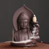 Quemador de Incienso de Loto Tibetano Avalokitesvara Tibetan Avalokitesvara Lotus Incense Burner
