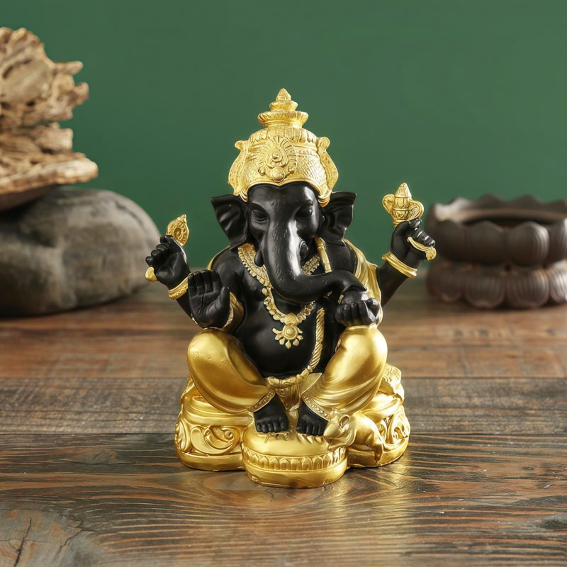 Decoración Feng Shui de Ganpati Tibetano Tibetan Ganpati FengShui Decoration