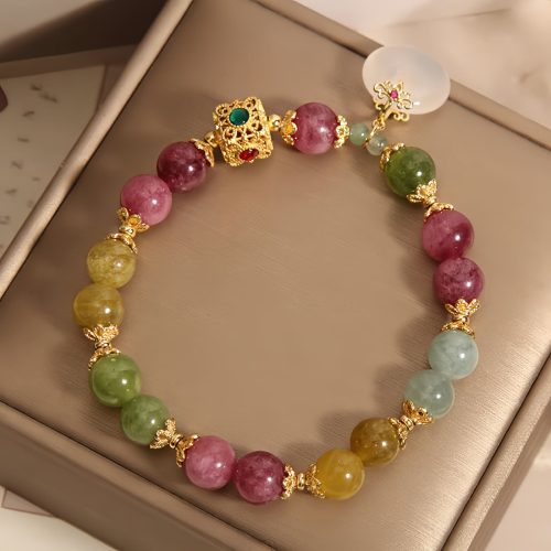 Pulsera de Protección con Turmalina y Sabiduría Ancestral Pulsera de Protección con Turmalina y Sabiduría Ancestral