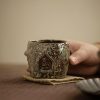 Taza de Té Vintage Grabada con Buda de Dunhuang Vintage Dunhuang Buddha Engraved Teacup