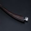 Horquilla con Magnoliana de Ébano y Plata 925 925 Silver Ebony Magnolia Blessing Hairpin