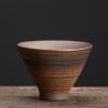 فنجان شاي كونغ فو سيراميك مخطط Ceramic Striped Kung Fu Teacup