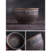 فنجان شاي كونغ فو سيراميك مخطط Ceramic Striped Kung Fu Teacup