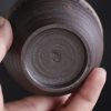 فنجان شاي كونغ فو سيراميك مخطط Ceramic Striped Kung Fu Teacup
