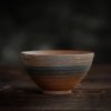 فنجان شاي كونغ فو سيراميك مخطط Ceramic Striped Kung Fu Teacup