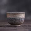 فنجان شاي كونغ فو سيراميك مخطط Ceramic Striped Kung Fu Teacup