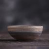 فنجان شاي كونغ فو سيراميك مخطط Ceramic Striped Kung Fu Teacup