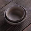 فنجان شاي كونغ فو سيراميك مخطط Ceramic Striped Kung Fu Teacup