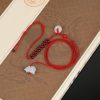 Cadena para el Vientre de Granate Natural del Zodiaco Chino Chinese Zodiac Natural Garnet Belly Chain