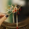 Corona para el Cabello con Mariposa y Perla de Estilo Chino Clásico Classical Chinese Pearl Butterfly Hair Crown