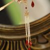 Corona para el Cabello con Mariposa y Perla de Estilo Chino Clásico Classical Chinese Pearl Butterfly Hair Crown