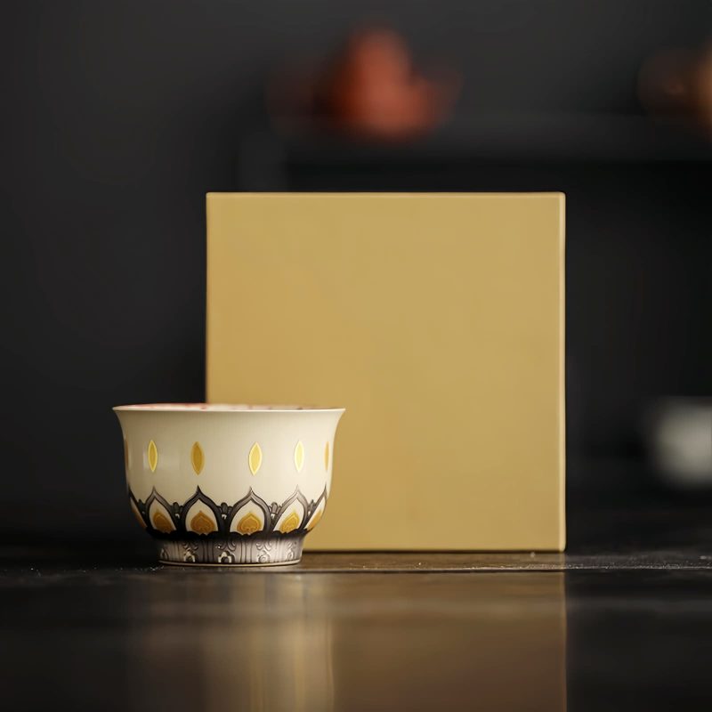 Taza de Cerámica de los Mil Budas de Dunhuang Dunhuang Thousand Buddhas Ceramic Teacup