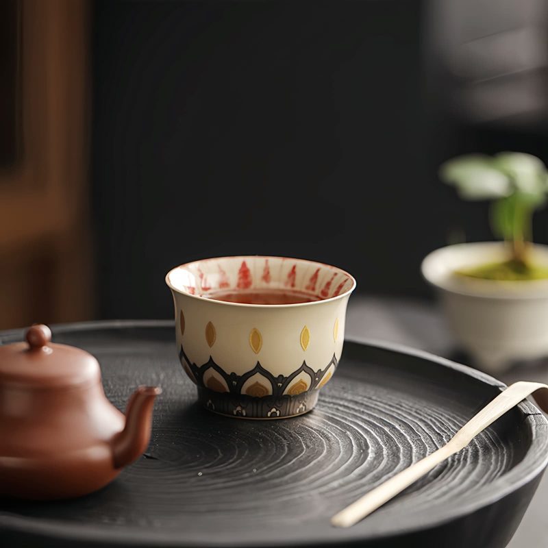 Taza de Cerámica de los Mil Budas de Dunhuang Dunhuang Thousand Buddhas Ceramic Teacup