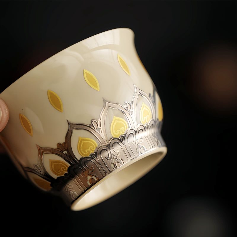Taza de Cerámica de los Mil Budas de Dunhuang Dunhuang Thousand Buddhas Ceramic Teacup
