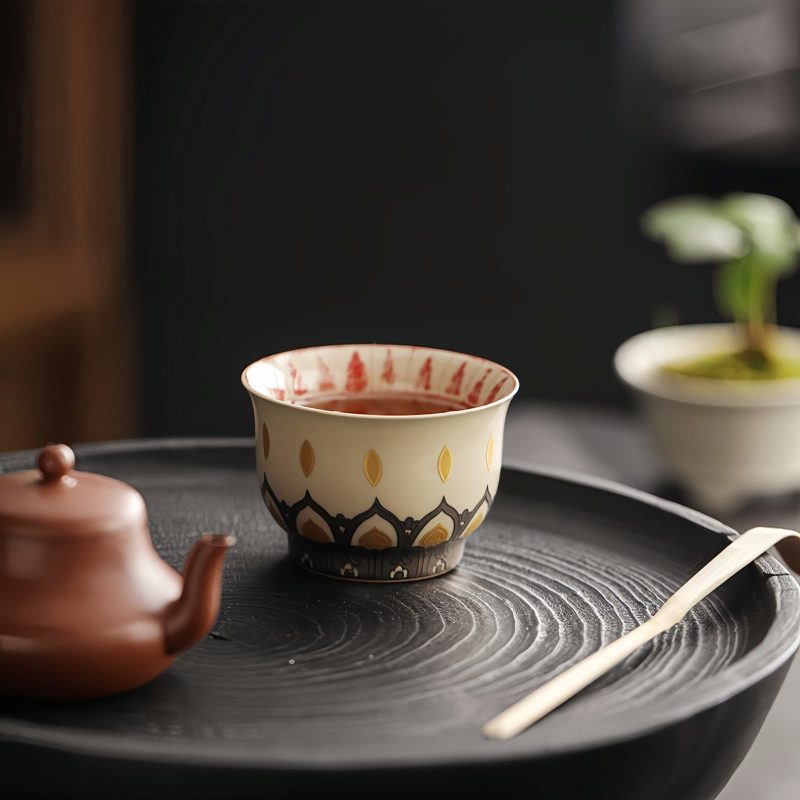 Taza de Cerámica de los Mil Budas de Dunhuang Dunhuang Thousand Buddhas Ceramic Teacup